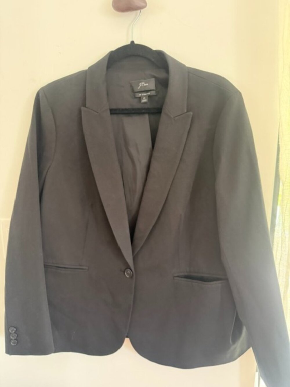 J. Crew - Black Suit Jacket - Size 16